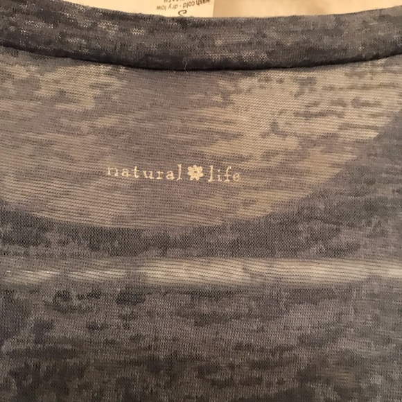 Natural Life Sheer ☮️ T-shirt - Picture 5 of 5